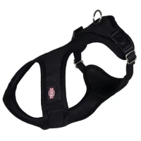 Шлея "TRIXIE" Comfort Soft Touring Harness, черная фото в интернет-магазине ZooVsem.by