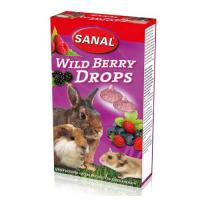 Лакомство "Sanal" для грызунов "Wild Berry Drops" дикие ягоды, 45 г фото в интернет-магазине ZooVsem.by