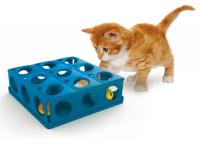 Georplast Игрушка для кошек Tricky с 2 шариками, 25x25x9 см фото в интернет-магазине ZooVsem.by
