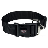 Ошейник "TRIXIE" "Premium Collar", черный, для крупных собак фото в интернет-магазине ZooVsem.by
