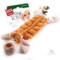 Игрушка "GiGwi" для собак "Обезьяна" с пищалками, 34 см фото в интернет-магазине ZooVsem.by