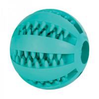 Игрушка "TRIXIE" для собаки "DENTAfun" мяч бейсбольный со вкусом мяты, Ø 5 см фото в интернет-магазине ZooVsem.by