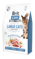 Brit Care Cat GF Large cats Power & Vitality (утка, курица) фото в интернет-магазине ZooVsem.by