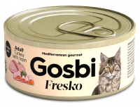 Gosbi Fresco Adult Turkey & Ham  фото в интернет-магазине ZooVsem.by