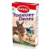 Лакомство "Sanal" для грызунов "Yoghurt Drops" йогурт, 45 г фото в интернет-магазине ZooVsem.by