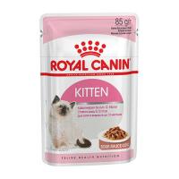 Royal Canin Kitten Instinctive in Gravy (12 шт. х 85 г), для котят от 4 до 12 месяцев фото в интернет-магазине ZooVsem.by