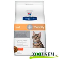 Hill's Prescription Diet k/d + Mobility Kidney + Joint Car 2 кг для поддержания здоровья почек и суставов фото в интернет-магазине ZooVsem.by