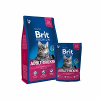 Brit Premium Cat Adult Chicken фото в интернет-магазине ZooVsem.by