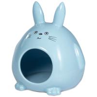 Домик для мелких животных керамический "Кролик", 13х11,5х14,5 см фото в интернет-магазине ZooVsem.by