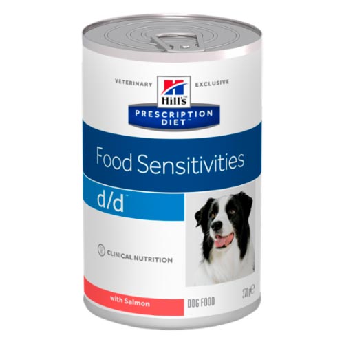 Hill's Prescription Diet d/d Food Dog Sensitivities Salmon 370 г фото в интернет-магазине ZooVsem.by