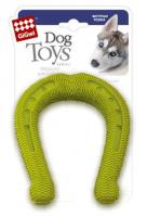 Игрушка "GiGwi" для собак "Резиновая подкова" 11 см фото в интернет-магазине ZooVsem.by
