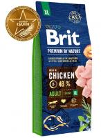Brit Premium by Nature Adult XL, 15 кг фото в интернет-магазине ZooVsem.by