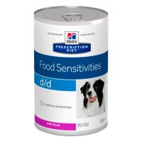 Hill's Prescription Diet d/d Food Dog Sensitivities Duck 370 г фото в интернет-магазине ZooVsem.by