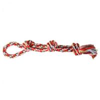 Игрушка "TRIXIE" для собаки "DENTAfun" в виде веревки с тремя узлами, 60см фото в интернет-магазине ZooVsem.by
