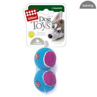 Игрушка "GiGwi" для собак "Мяч средний" с пищалкой, 2 шт фото в интернет-магазине ZooVsem.by