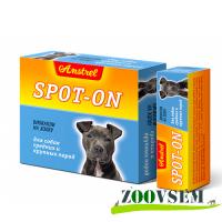 Биокапли антипаразитарные на холку Amstrel "Spot-on" для собак средних и крупных пород 1 флакон/5 мл фото в интернет-магазине ZooVsem.by