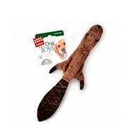 Игрушка "GiGwi" для собак "Шкурка бобра" с пищалкой, 45см фото в интернет-магазине ZooVsem.by