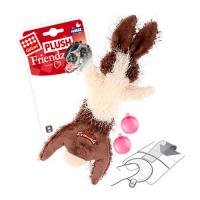 Игрушка "GiGwi" для собак "Шкурка зайца" с пищалкой, 47 см фото в интернет-магазине ZooVsem.by