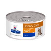 Hill's Prescription Diet Feline s/d Urinary Care 156 г фото в интернет-магазине ZooVsem.by