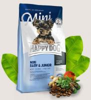 Happy Dog Mini Baby & Junior 29/16 (птица, лосось) фото в интернет-магазине ZooVsem.by