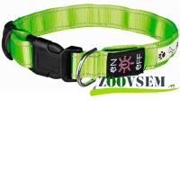 Ошейник светящийся "TRIXIE", USB Flash, зелёный фото в интернет-магазине ZooVsem.by