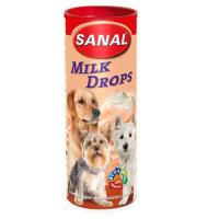 Лакомство для собак "Sanal" Milk Drops молочные дропсы, 250 г фото в интернет-магазине ZooVsem.by