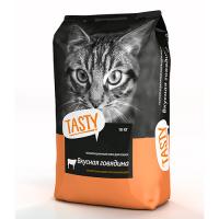 Tasty для взрослых кошек (говядина), 10 кг фото в интернет-магазине ZooVsem.by