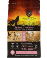 AMBROSIA GRAIN FREE Puppy Chicken & Fresh Fish (курица, рыба) фото в интернет-магазине ZooVsem.by