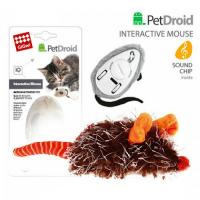 Игрушка "GiGwi" для кошек "Интерактивная мышка" 9 см фото в интернет-магазине ZooVsem.by