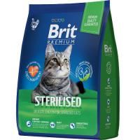 Brit Premium Cat Sterilized (курица) фото в интернет-магазине ZooVsem.by