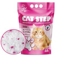 Наполнитель силикагелевый CAT STEP Arctic Pink, впитывающий фото в интернет-магазине ZooVsem.by