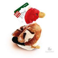 Игрушка "GiGwi" для собак "Утка" с пищалкой, 11 см фото в интернет-магазине ZooVsem.by