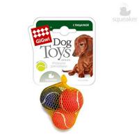 Игрушка "Goods for pets" для собак "Мяч малый" с пищалкой, 3 шт фото в интернет-магазине ZooVsem.by