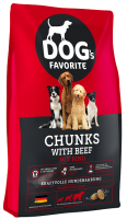 Happy Dog Dog´s Favorite Chunks, с говядиной фото в интернет-магазине ZooVsem.by