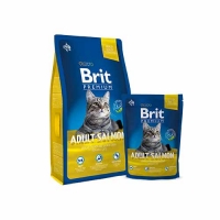 Brit Premium Cat Adult Salmon фото в интернет-магазине ZooVsem.by