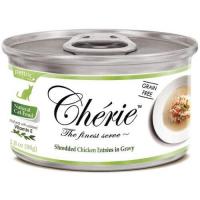 Cherie Shredded Chicken with Garden Veggies Entrées in Gravy (12 шт х 80 г) фото в интернет-магазине ZooVsem.by