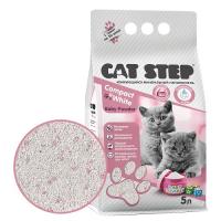 Наполнитель CAT STEP "Compact White Baby Powder" с ароматом присыпки, для котят фото в интернет-магазине ZooVsem.by