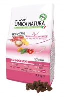 Unica Natura Maxi (сыровяленая ветчина, рис и картофель) фото в интернет-магазине ZooVsem.by