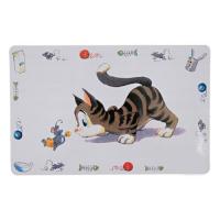 Коврик "TRIXIE" под миску "Comic Cat", 44 x 28 см фото в интернет-магазине ZooVsem.by