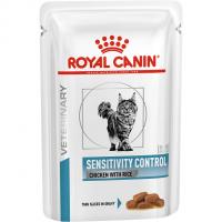 Royal Canin Sensitivity Control (12 шт. х 85 г), диета при пищевой аллергии или непереносимости фото в интернет-магазине ZooVsem.by