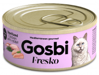 Gosbi Fresco Sterilized Chicken & Rabbit  фото в интернет-магазине ZooVsem.by