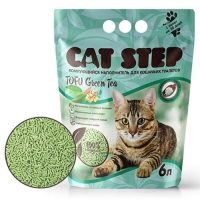Наполнитель растительный Cat Step "Tofu Green Tea" фото в интернет-магазине ZooVsem.by