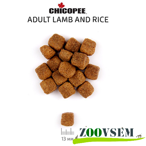 Chicopee Pro Nature Line Adult Lamb and Rice 20 кг фото в интернет-магазине ZooVsem.by