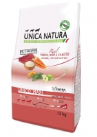Unica Natura Maxi (оленина, рис и морковь)  фото в интернет-магазине ZooVsem.by
