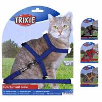 Набор "TRIXIE" Cat Harness with Leash для кошек (шлея 22-42 см + поводок 1,25 м/10 мм) фото в интернет-магазине ZooVsem.by