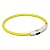 Ошейник светящийся "TRIXIE" USB Flash, желтый фото в интернет-магазине ZooVsem.by