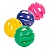 Игрушка для кошек "TRIXIE" цветные трещащие шарики, Ø 4 см (4 шт) фото в интернет-магазине ZooVsem.by