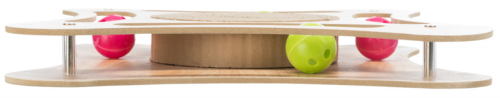 Когтеточка "TRIXIE" с игрушкой и кошачьей мятой, 35х4х35 см фото в интернет-магазине ZooVsem.by