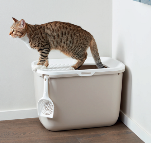 Туалет для кошек "SAVIC" "Hop in" 58,5х39х39,5 см фото в интернет-магазине ZooVsem.by