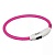 Ошейник светящийся "TRIXIE" USB Flash, розовый фото в интернет-магазине ZooVsem.by
